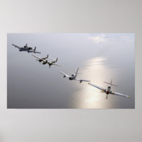 Eine Geschichte von Kriegsflugzeugen