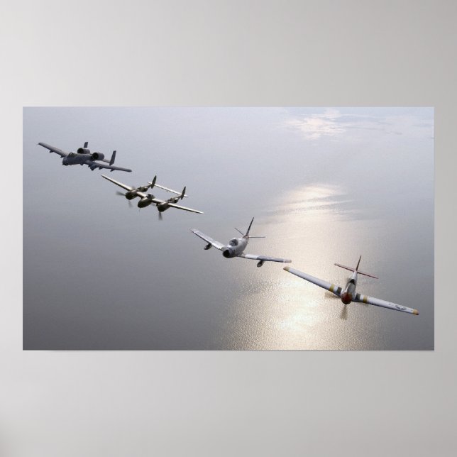 Eine Geschichte von Kriegsflugzeugen Poster (Vorne)