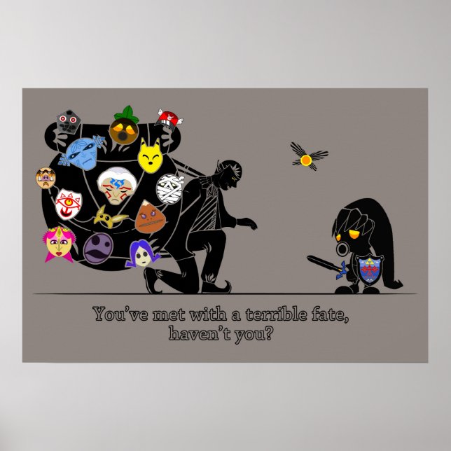 Eine Geschichte von Masken. Poster (Vorne)