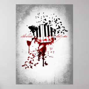 Eine Geschichte von Vögeln ohne Stimme - Poster