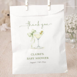 Eine geschlechtsneutrale Babyparty für ein Tini On Geschenktütchen