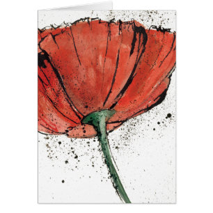 Eine geschlossene Blume auf einem weißen