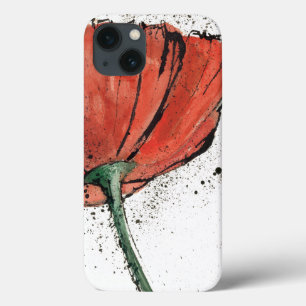 Eine geschlossene Blume auf einem weißen Case-Mate iPhone Hülle