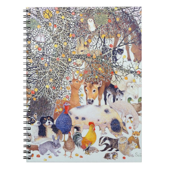 Eine geschmackvolle Leckerei Notizblock (Vorderseite)