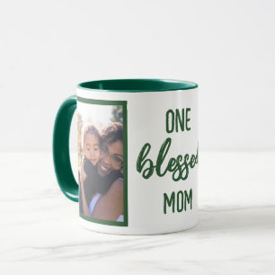 Eine gesegnete Mutter Benutzerdefiniertes modern Tasse