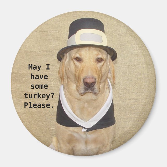 Eine gesegnete Pilgrim Magnet (Vorne)