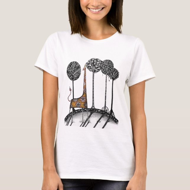 Eine Giraffe nannte Kennett T-Shirt (Vorderseite)