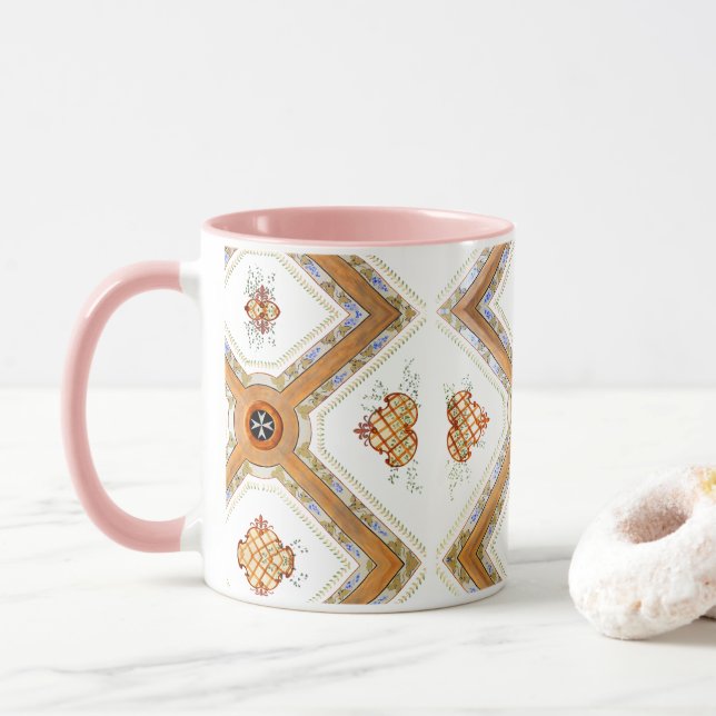 Eine Glasdecke Tasse (Mit Donut)