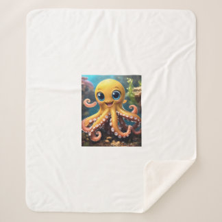 Eine glatte Fleece und Sherpa Blankets Sherpadecke