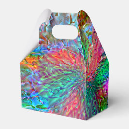 Eine glatte Spirale in sich überlappenden, schauta Geschenkschachtel