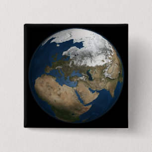 Eine globale Sicht auf Europa und Skandinavien Button