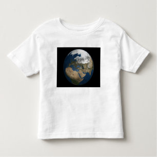 Eine globale Sicht auf Europa und Skandinavien Kleinkind T-shirt