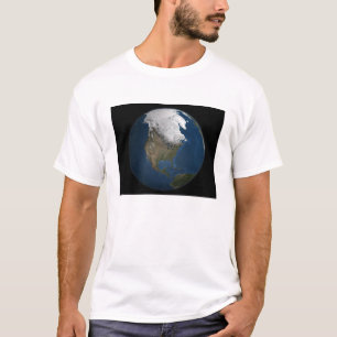 Eine globale Sicht auf Nordamerika T-Shirt