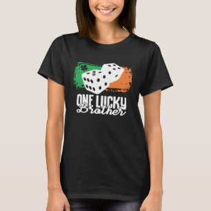 Eine glückliche Bruder-Würfel-Familie Gruppe Match T-Shirt