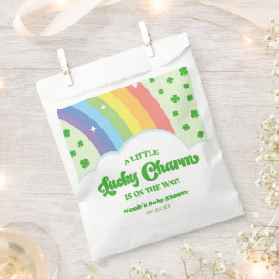 Eine glückliche Charm St. Patrick's Day Baby Dusch Geschenktütchen