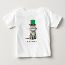 Eine glückliche irische Katze Baby T-shirt