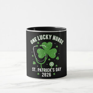 Eine Glückliche Krankenschwester St. Patrick's Day Tasse