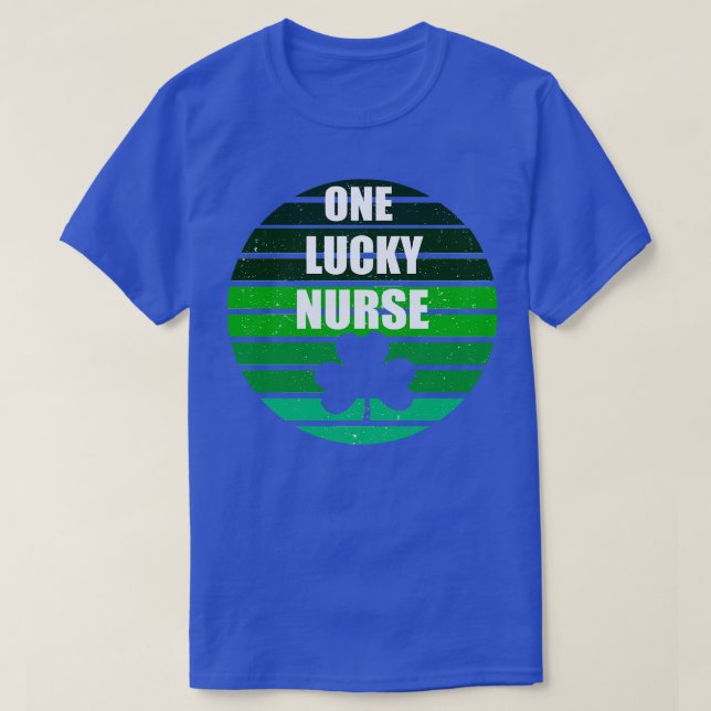 eine glückliche Krankenschwester T-Shirt (Design vorne)