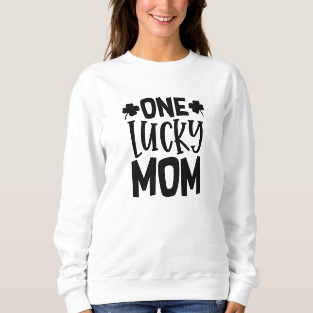 Eine glückliche Mama Sweatshirt (Vorderseite)