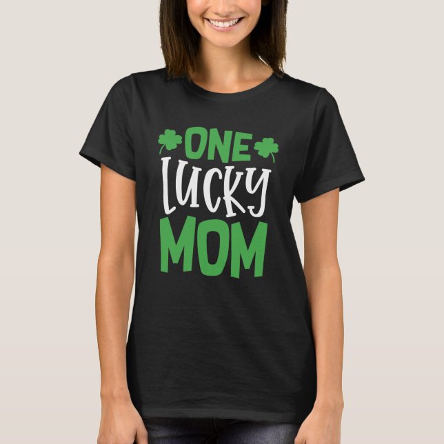 Eine glückliche Mama T-Shirt (Vorderseite)