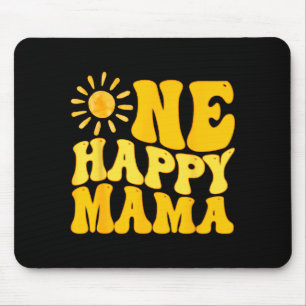 Eine glückliche Mama zum Geburtstag Erste Reise um Mousepad