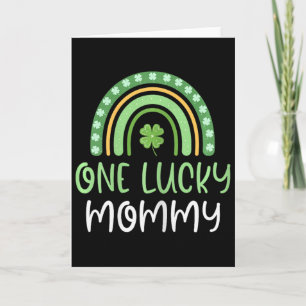 Eine glückliche Mutti St. Patrick's Day Lustiger R Karte