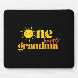 Eine glückliche Oma Geburtstag Erste Reise um die Mousepad