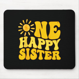 Eine glückliche Schwester des Geburtstags Erster T Mousepad