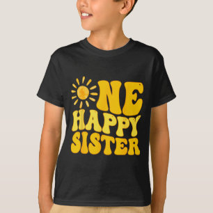 Eine glückliche Schwester des Geburtstags Erster T T-Shirt