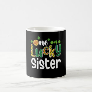 Eine glückliche Schwester Matching Familie St Patr Kaffeetasse
