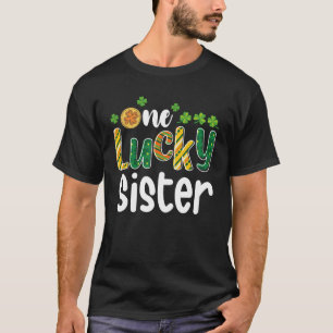Eine glückliche Schwester passende Familie St. Pat T-Shirt
