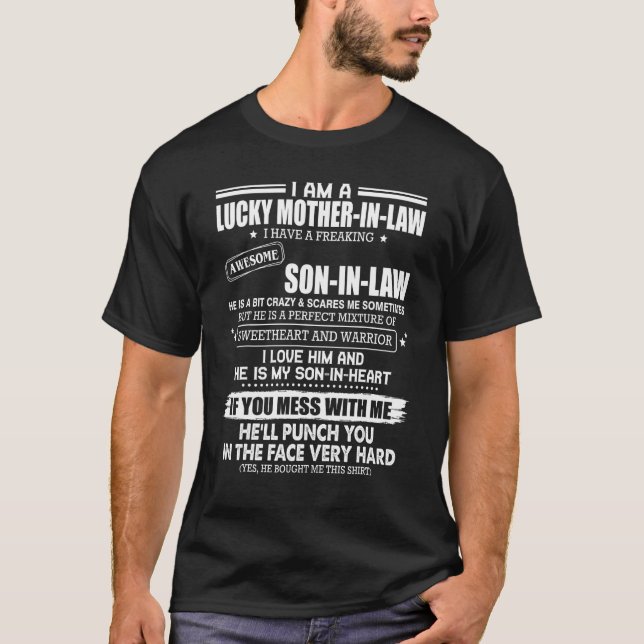 Eine glückliche Schwiegermutter habe ich einen pha T-Shirt (Vorderseite)
