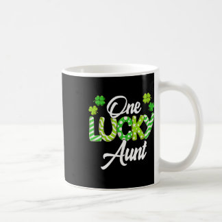 Eine glückliche Tante Shamrock Irische Tante St. P Kaffeetasse