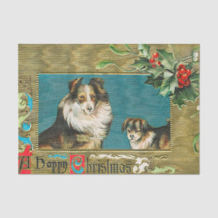 Eine glückliche Weihnachtskarte, The Miriam and Ir Seidenpapier