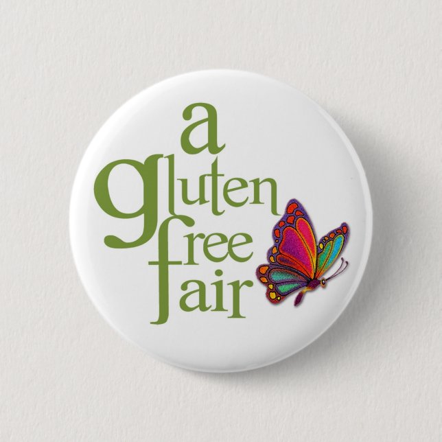 Eine Gluten-freie Messe - Knopf Button (Vorderseite)