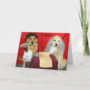 Eine goldene Geburtstagserklärung Karte