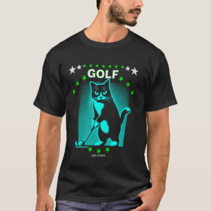 EINE GOLFENDE KATZE - LUSTIGE GOLF-TIERE T-Shirt
