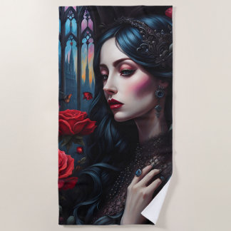 Eine Gothik Strandtuch