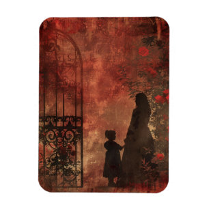 Eine gotische Mutter Serien Design #3 Magnet