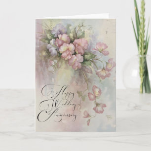 Eine Gratulationskarte zum Hochzeitstag Karte