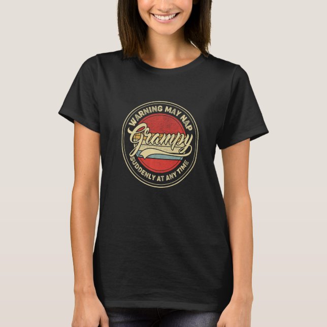 Eine graue Warnung kann zu jedem Zeitpunkt plötzli T-Shirt (Vorderseite)