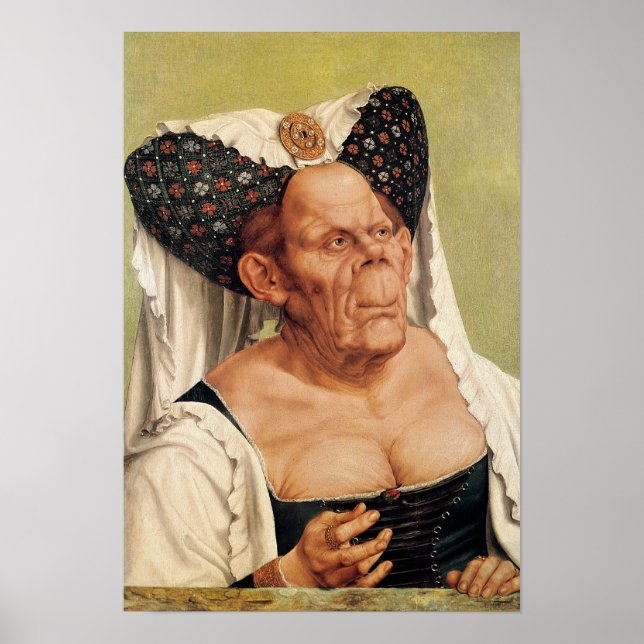 Eine großartige alte Frau, möglicherweise Prinzess Poster (Vorne)