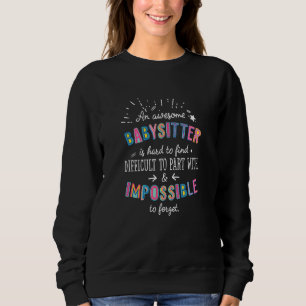 Eine großartige Babysitter-Idee für süße Nannies u Sweatshirt