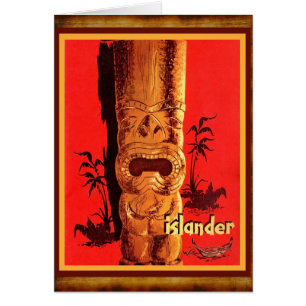 Eine große alte Mitte des Jahrhunderts Tiki!