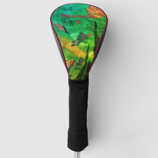 Eine große Auswahl an Themen und Designs schmücken Golf Headcover