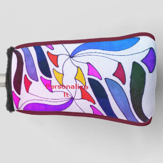 Eine große Auswahl an Themen und Designs schmücken Golf Headcover