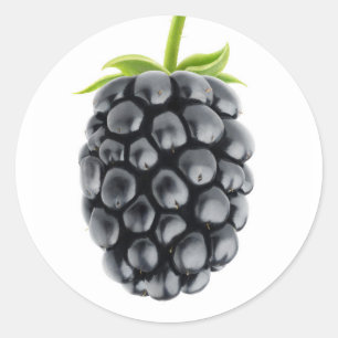 Eine große BlackBerry Runder Aufkleber