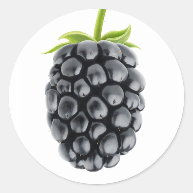 Eine große BlackBerry Runder Aufkleber (Vorderseite)