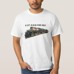Eine große Jungen-Dampf-Lokomotive T-Shirt