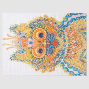 Eine große Mit Augen Katze, Louis Wain Seidenpapier